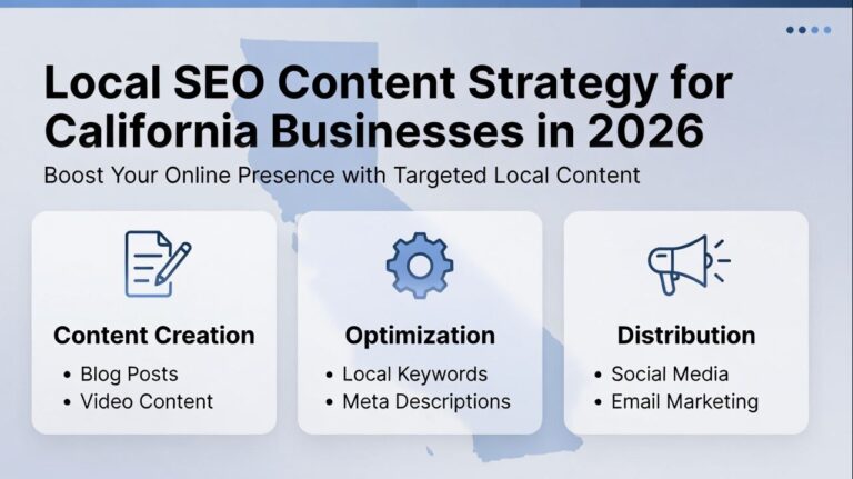 Local SEO Content Strategy for California Businesses in 2026