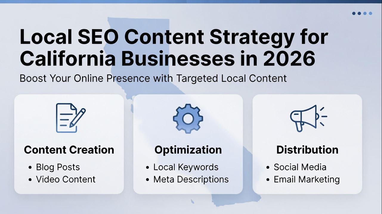 Local SEO Content Strategy for California Businesses in 2026
