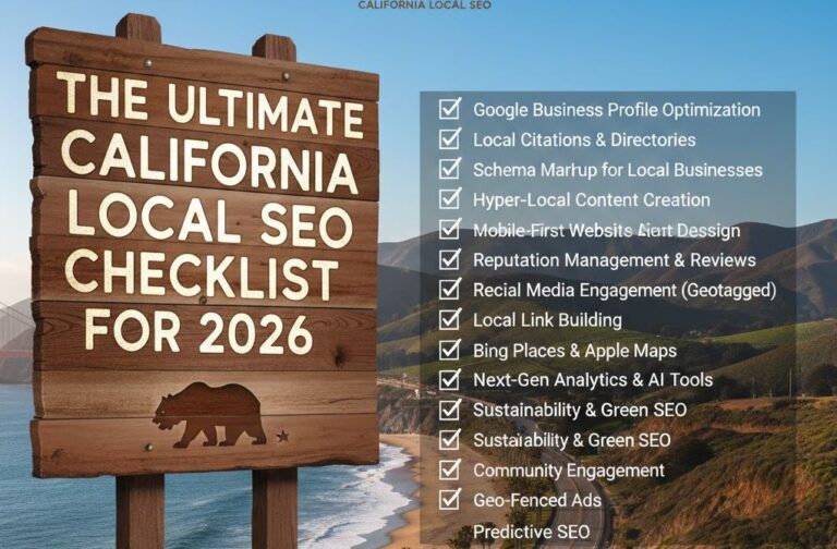 The Ultimate California Local SEO Checklist for 2026