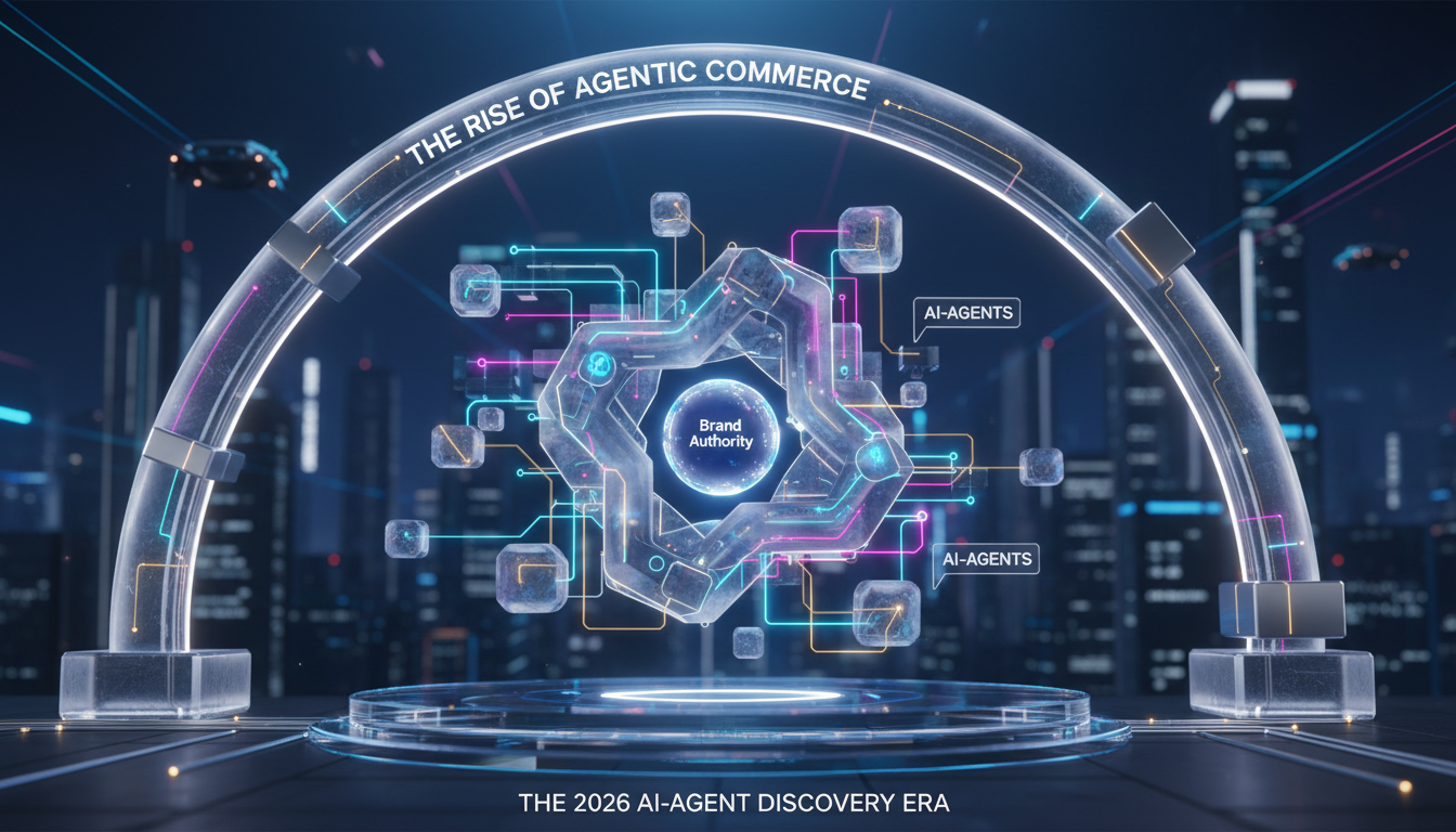 The Rise of Agentic Commerce: Orchestrating Brand Authority for the 2026 AI-Agent Discovery Era